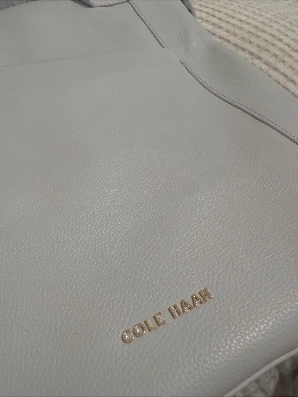 Cole Haan sleek pebbled